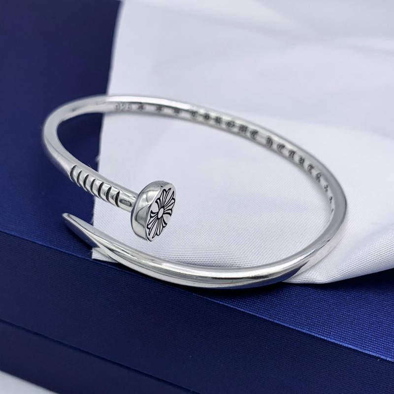 Argent Craft Sterling Silver Nail Cuff Bracelet