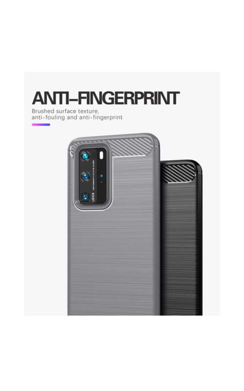 Huawei P40 Pro Shockproof Carbon Fiber Design Cover