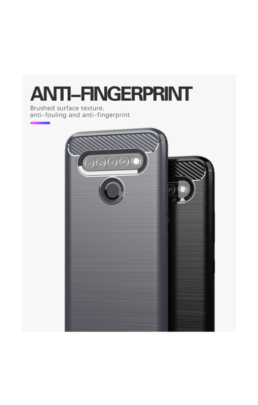 CellTime LG K61 Shockproof Carbon Fiber Design Cover