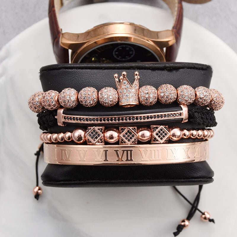 Argent Craft Empire Bracelet 4 set (rose gold)
