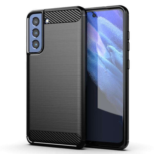 Carbon Fiber Design Cover for Galaxy S21 FE (Fan Edition)