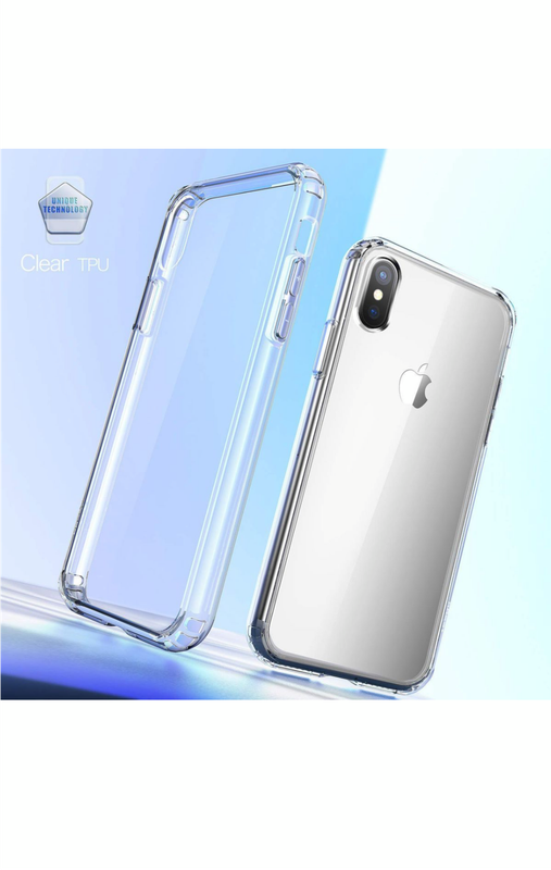 CellTime iPhone XS Max Shockproof Clear Cover