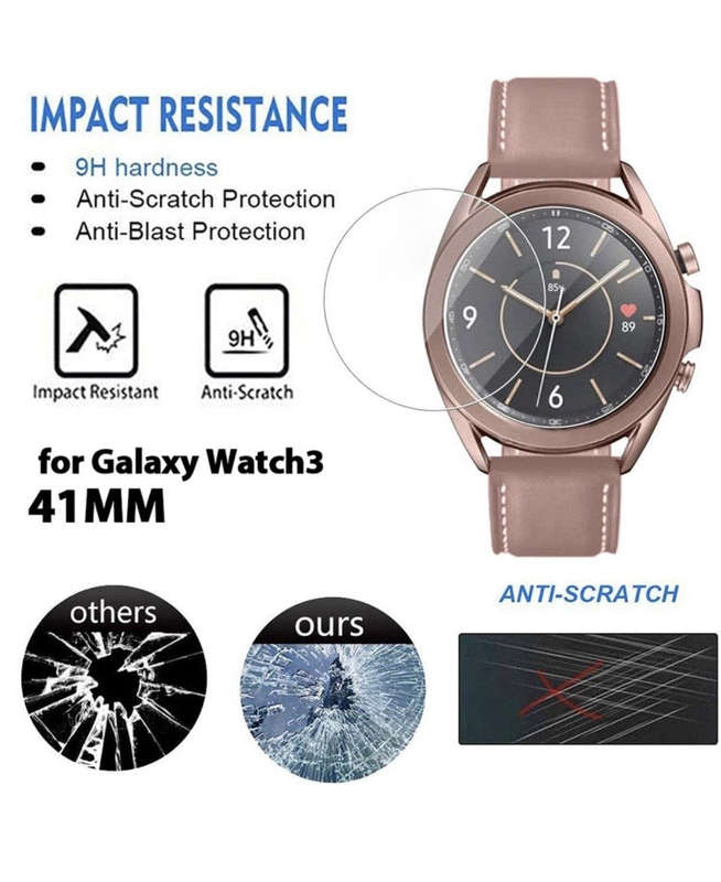 CellTime Galaxy Watch 3 41mm Tempered Glass Screen Guard