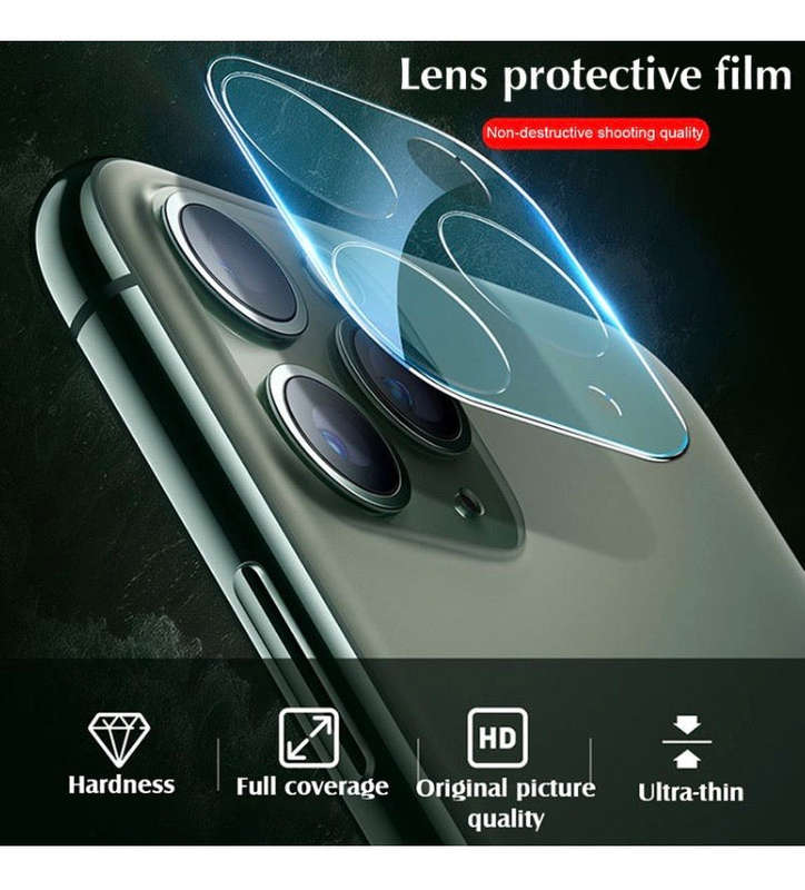 CellTime Tempered Glass Protector for iPhone 11 Camera Lens