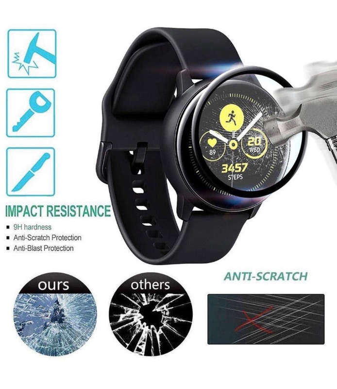 CellTime Galaxy Active 2 44mm Tempered Glass Screen Protector