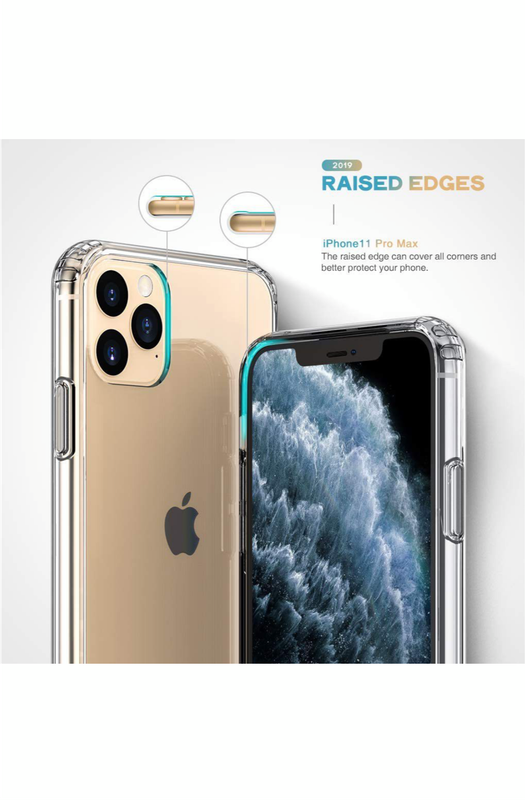 CellTime iPhone 11 Pro Max Shockproof Clear Cover