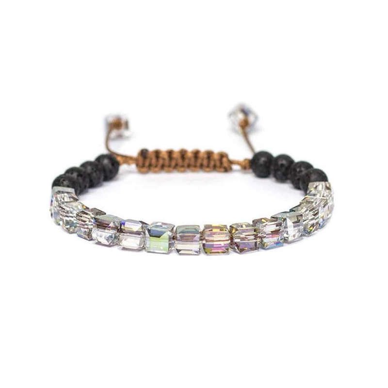 Argent Craft Glass Crystal Bracelet (Shiny)