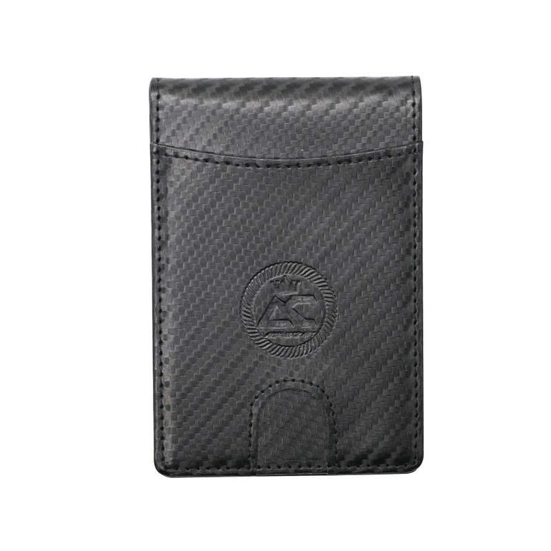 Argent Craft Money Clip Wallet" - Mens Wallet slim Front Pocket RFID Blocking Card Holder Minimalist