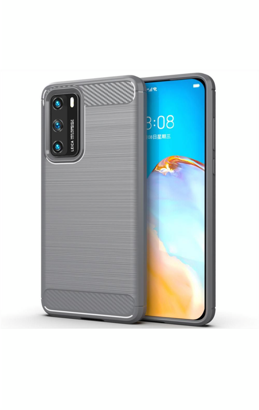 Huawei P40 Shockproof Carbon Fiber Design Cover