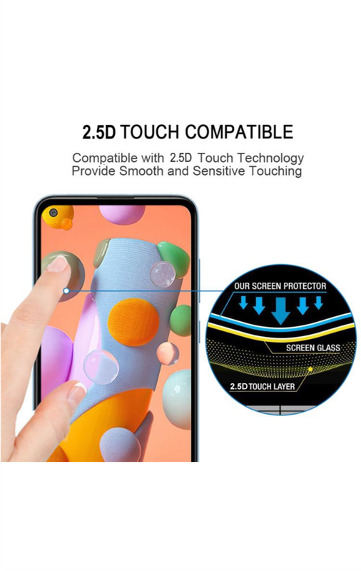 CellTime Galaxy A11 Full Tempered Glass Screen Guard