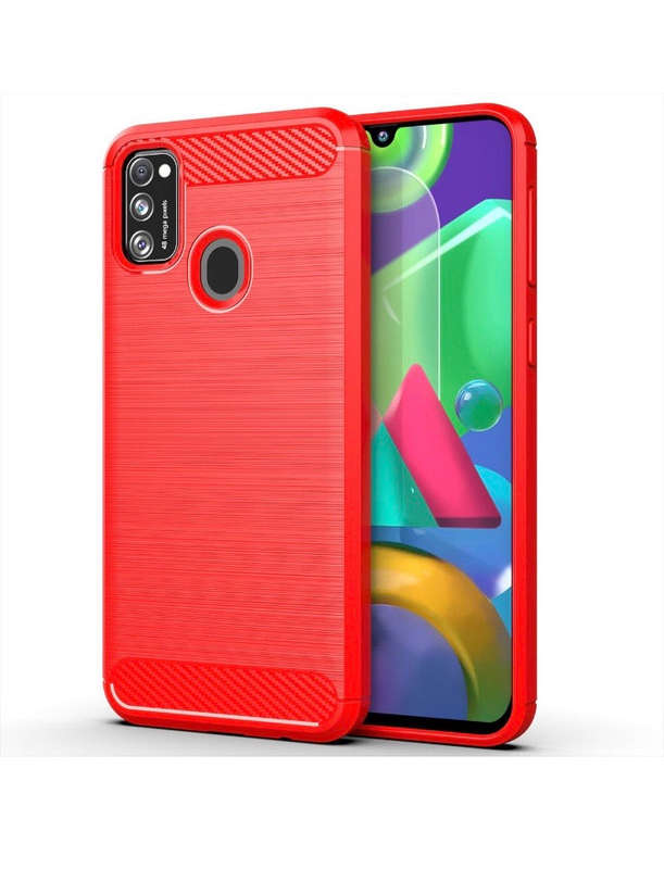 CellTime Galaxy A11 Shockproof Carbon Fiber Design Cover