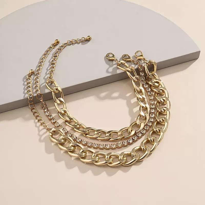 Argent Craft Vintage Tokyo 3 Set Bracelet (gold)