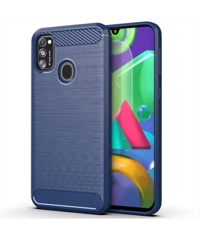 CellTime Galaxy A11 Shockproof Carbon Fiber Design Cover