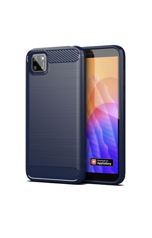 Huawei Y5P Shockproof Carbon Fiber Design Cover