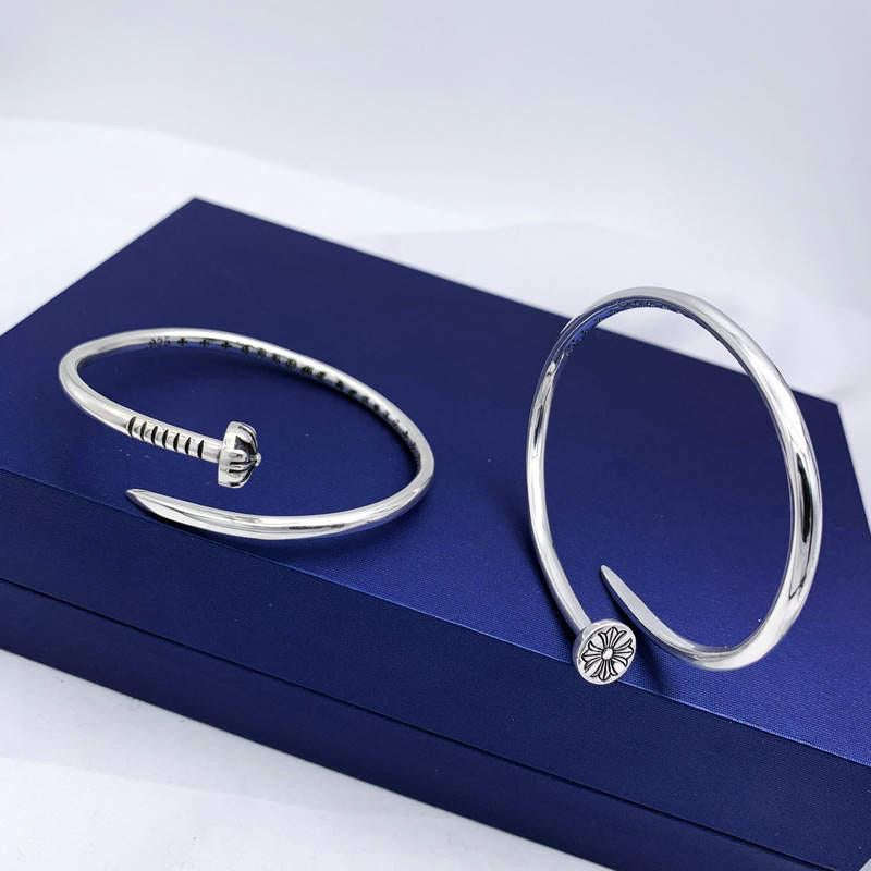 Argent Craft Sterling Silver Nail Cuff Bracelet