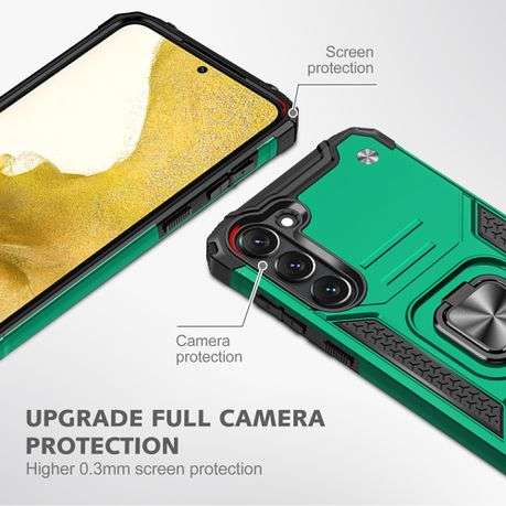 Kemeng Armor Kickstand Cover for Galaxy S23 Plus Shockproof Case