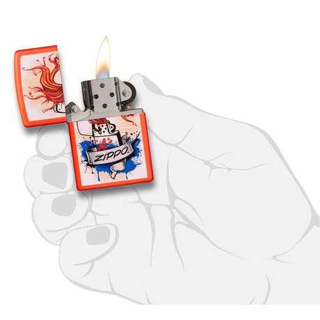 Zippo Lighter - Zippo Splash 28888