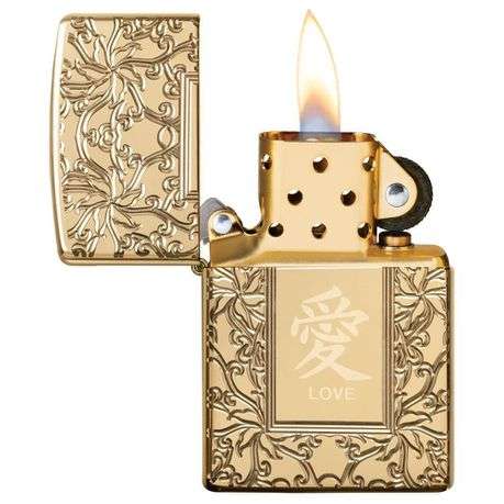 Zippo Lighter - Chinese Love