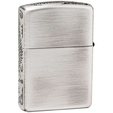 Zippo Lighter - 3 Men Ryu SV Antique