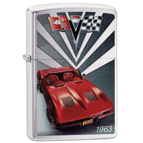 Zippo Lighter - Chevy Corvette 1963