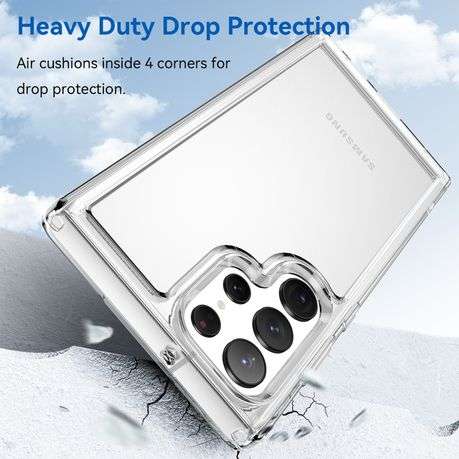 Candy Series Clear Cover for Galaxy S23 Ultra
