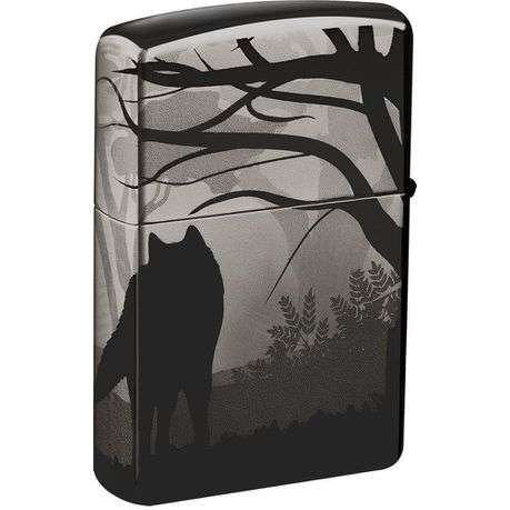 Zippo Lighter - Wolves Design