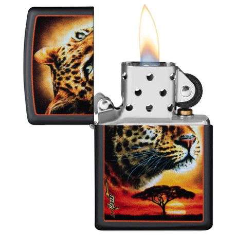 Zippo Lighter - Mazzi Leopard