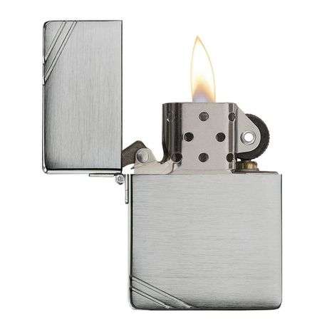 Zippo Lighter - 1935 Replica with Slashes