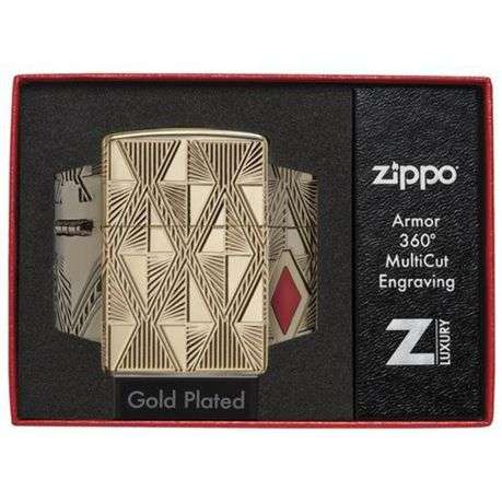 Zippo Lighter - Luxury Diamond Design