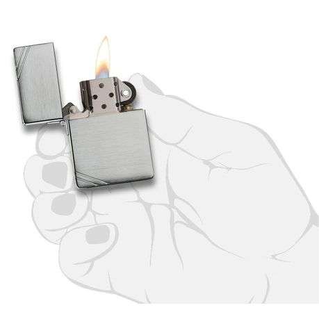 Zippo Lighter - 1935 Replica with Slashes