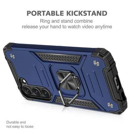 Kemeng Armor Kickstand Cover for Galaxy S23 Plus Shockproof Case