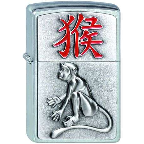 Zippo Lighter - 205 Year Of The Monkey