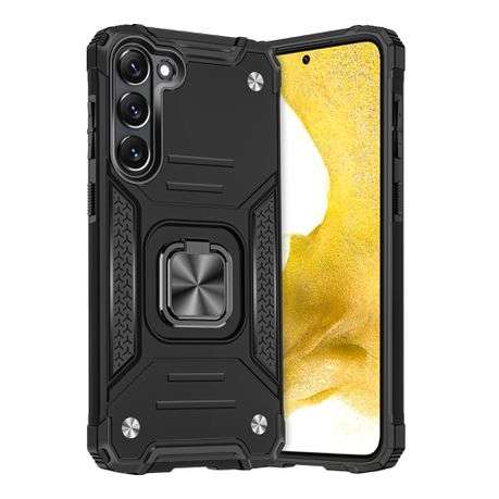 Kemeng Armor Kickstand Cover for Galaxy S23 Plus Shockproof Case