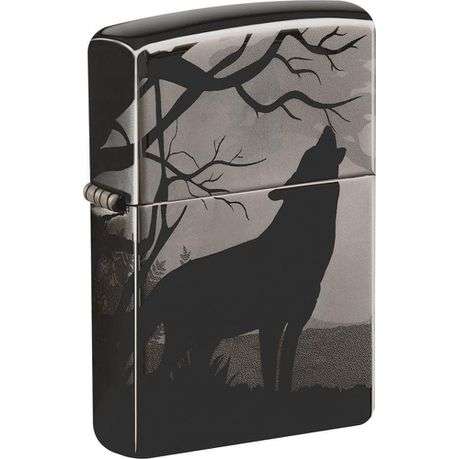Zippo Lighter - Wolves Design