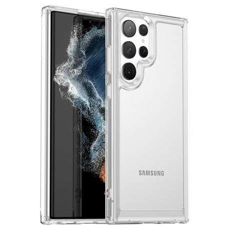 Candy Series Clear Cover for Galaxy S23 Ultra