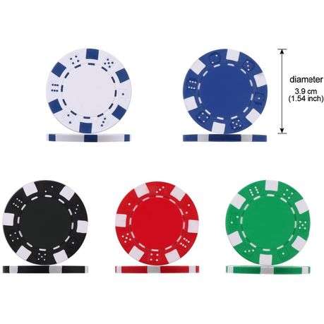 Poker Set 300 Pieces with Aluminum Case, 2 Decks of Cards, Dealer Button, 5 Dic