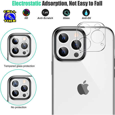 Tempered Glass Protector for iPhone 14 Pro Max Camera Lens