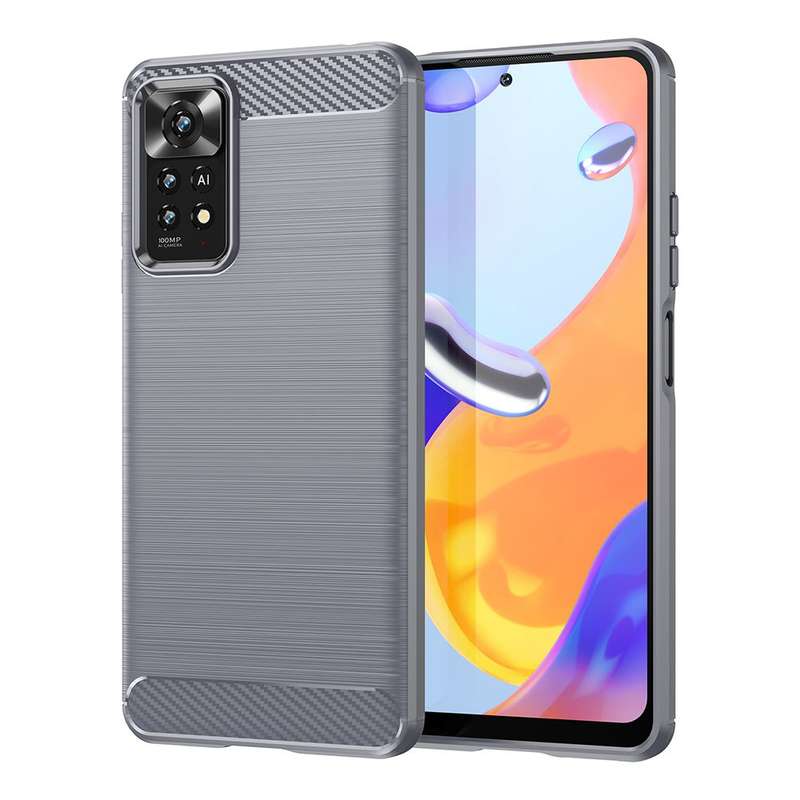 CellTime Shockproof Carbon Fiber Design Cover for Xiaomi Redmi Note 11 Pro