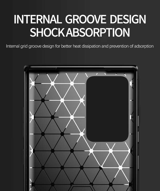 CellTime Galaxy Note 20 Ultra 5G Shockproof Carbon Fiber Design Cover