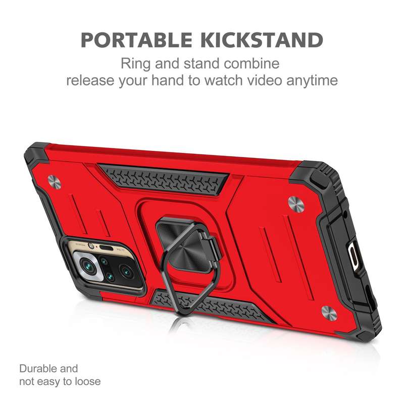 CellTime Redmi Note 10 Pro Shockproof Kemeng Armor Kickstand Cover