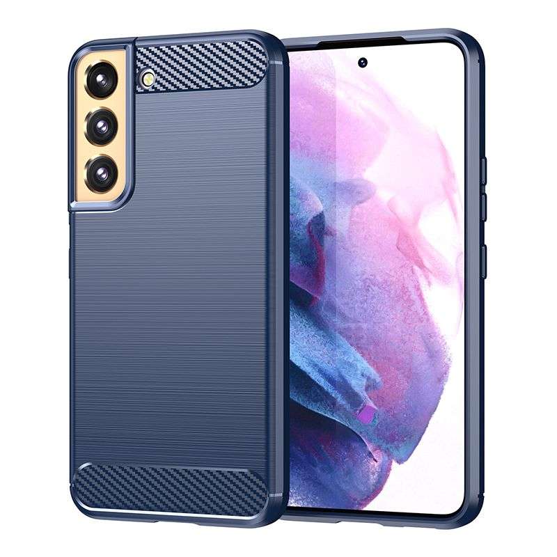 Carbon Fiber Design Cover for Galaxy S23 Plus Shockproof Case
