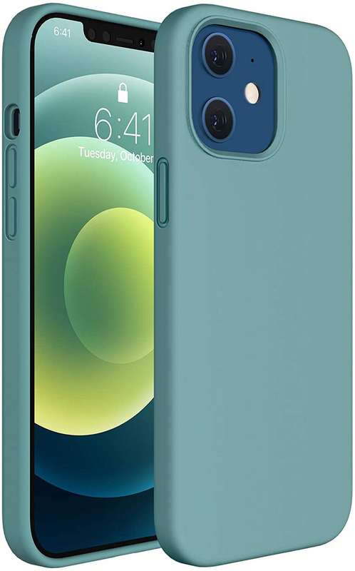 CellTime iPhone 12 Mini Shockproof Thickened Design Silicone Case with Soft Feel