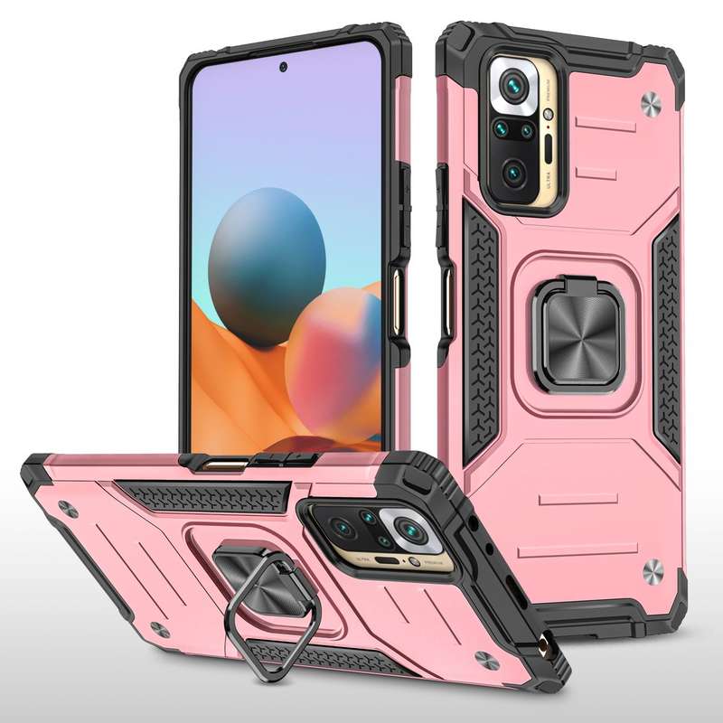 CellTime Redmi Note 10 Pro Shockproof Kemeng Armor Kickstand Cover