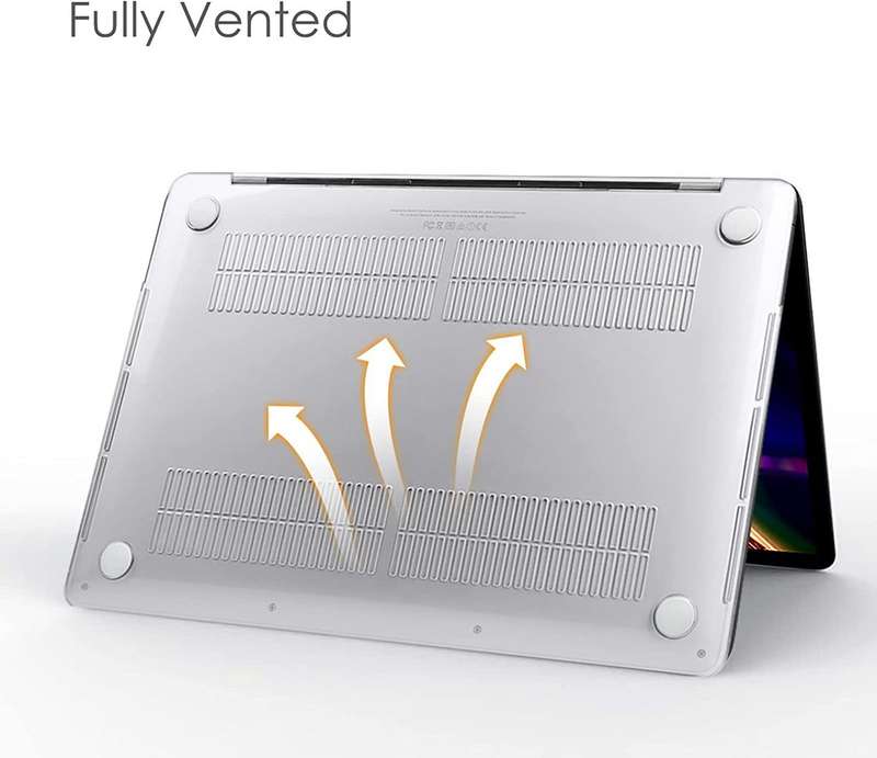 Clear Case for MacBook Pro M2/M1 13-inch (Model: A2251/A2289/A2338