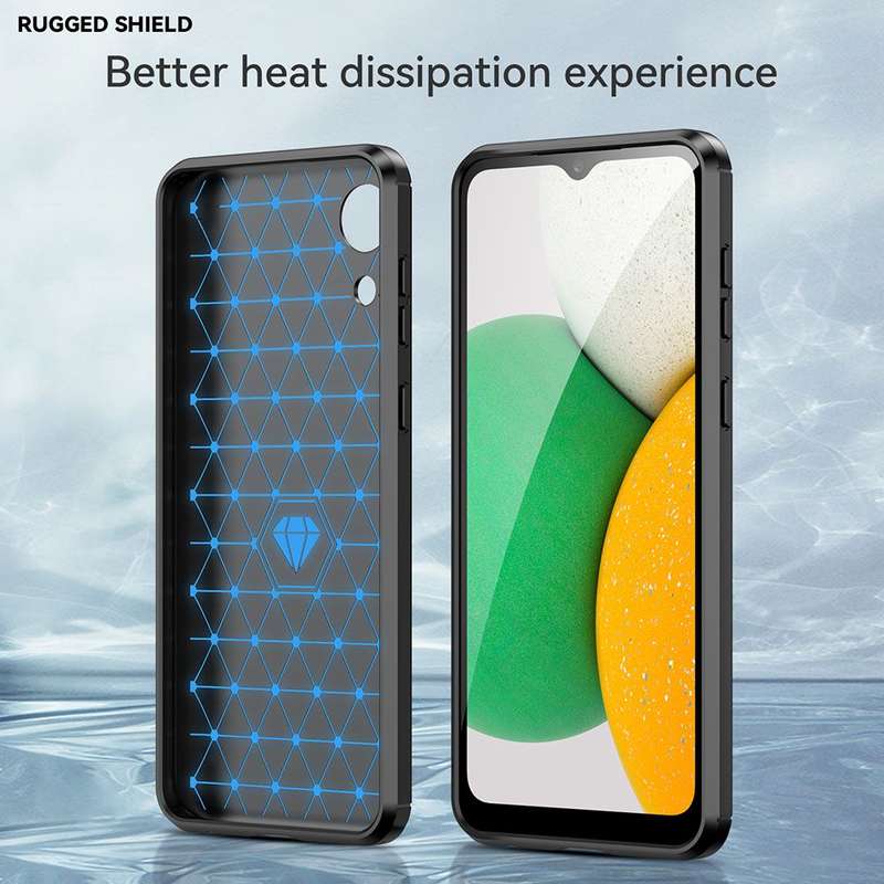Carbon Fiber Design Cover for  Galaxy A03 Core