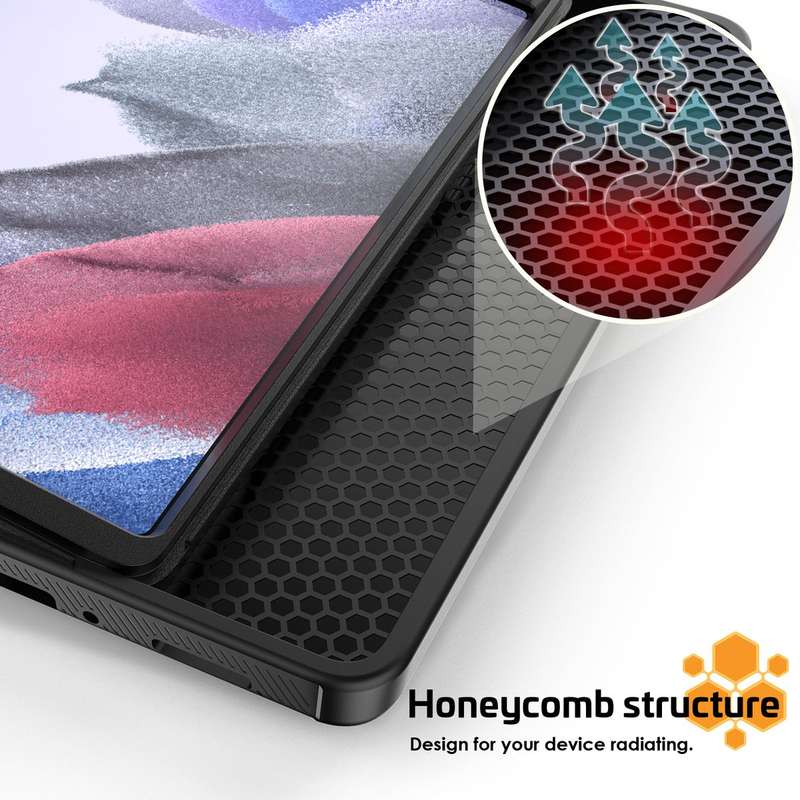 CellTime LeatherBlazer Shockproof Rugged Cover for Galaxy Tab A7 Lite -T225