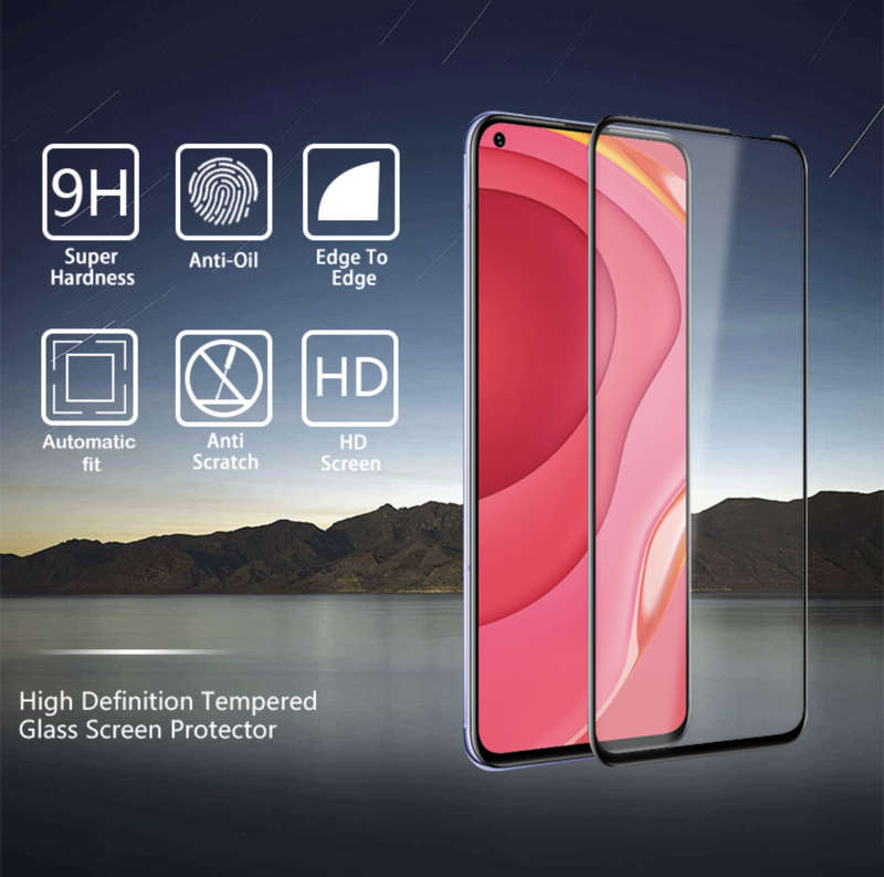 CellTime Full Tempered Glass Screen Guard for iPhone 6 / 6s - White