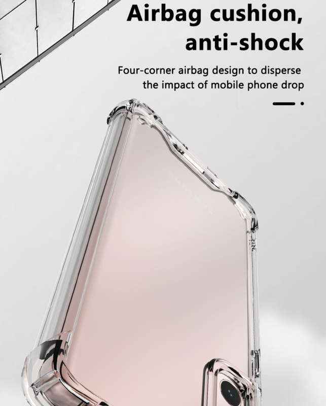CellTime Galaxy S21 Plus Clear Shock Resistant Armor Cover
