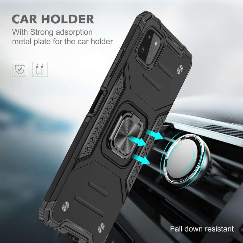 CellTime Galaxy A22 5G Shockproof Kemeng Armor Kickstand Cover