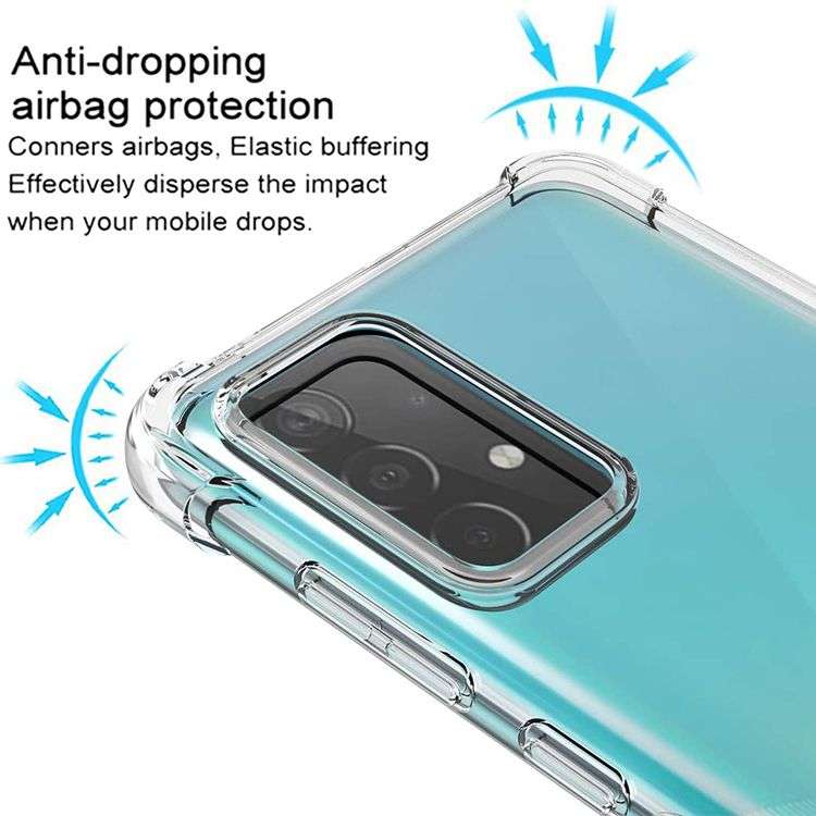 CellTime Galaxy A52 Clear Shock Resistant Armor Cover